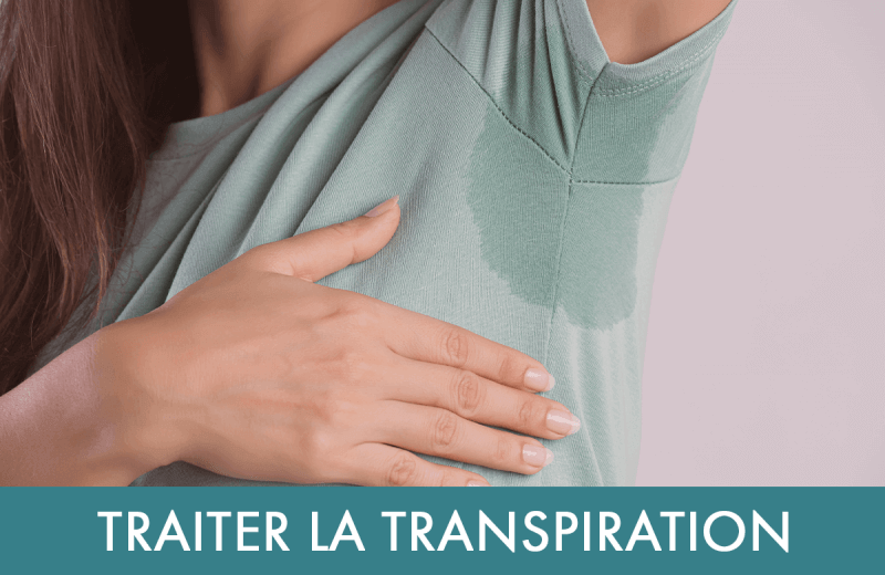 Traitement laser : Traitement de la transpiration excessive 